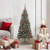  Umjetno božićno drvce Zelena 120 cm PVC, plastika i čelik | shoptok.hr