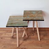 Hanah home set klub stočića 2Shp426, 2 komada, Boje hrasta | ePonuda.com
