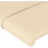  Posteljno vzglavje krem 163x16x78/88 cm blago, (20951680) | Shoptok.si