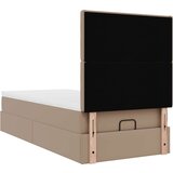 vidaXL okvir kreveta s madracem cappuccina 90x200cm umjetna koža | shoptok.hr