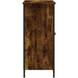  Komoda boja dimljenog hrasta 100 x 33 x 75 cm konstruirano drvo | shoptok.hr