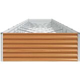  Povišena gredica - Vrtna gredica 970 x 100 x 36 cm Cinkani čelik | shoptok.hr