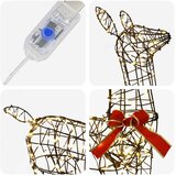  3D Božićni irvas LOVIISA 285 LED lampica Topla bijela | shoptok.hr
