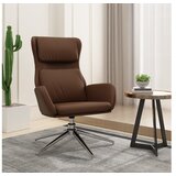  Stol za sproščanje sijoče rjavo umetno usnje | Shoptok.si