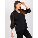 LAKERTA Blouse-LK-BZ-508825.01X-black | Shoptok.si