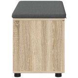  Haldna klop z blazino z vrati Sonoma hrast 80 x 46 x 46 cm, (5000155676) | Shoptok.si