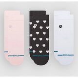Stance Hearts Lowrider 3 Pk Nogavice pink | Shoptok.si