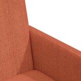  Blagovačke stolice s kotačima 2 pcs Crvena narančasta | shoptok.hr