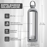 EXLLENA 1,5 l termo steklenica iz nerjavnega jekla | Shoptok.si