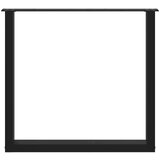 vidaXL Noge stolića za kavu U-oblika 3 kom crne 90x(72-73) cm čelik | shoptok.hr