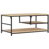  Stolić za kavu boja hrasta sonome 90x49x40 cm konstruirano drvo | Eponuda.ba