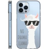 Clear case no drama llama za iphone 15 pro - prozoren Cene