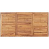  Vrtni blagovaonski set od 5 dijelova 180 x 90 cm masivno tikovino drvo | shoptok.hr