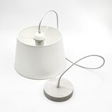  Visilica na sajli AIDA 1xE27/60W/230V, prečnik 25 cm, hrast/bela | Eponuda.com