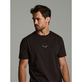 Sinsay Pamučna oversize majica s printom | shoptok.hr