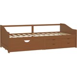  Trosjed / dnevni ležaj s ladicama boja meda 90x200 cm borovina | Eponuda.ba
