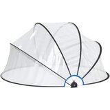  Kupola za bazen okrogla 315x158 cm PVC | Shoptok.si