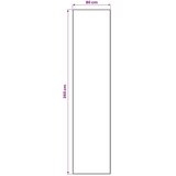  Traka za tepih ORIZ 1150 gsm Crni mrežasti uzorak - Crni dijamantni uzorak 80 x 350 cm | shoptok.hr