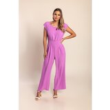 Fenzy Kombinezon Kratkih Rukava, Lila Boje | shoptok.hr