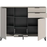 Livetastic VISOKA KOMODA, črna, kašmir | Shoptok.si