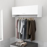 The Living Store Garderobna omara bela 100x32,5x35 cm iverna pl. - Garderobna Omara, (21434265) Cene