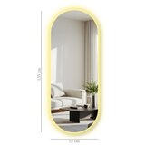 Hanah home ogledalo sa LED osvetljenjem Ledayna-004, 52 x 135 cm, Šareno | Eponuda.ba