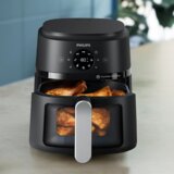 Philips friteza na zrak philips NA221/00 črna/srebrna 1500 w | shoptok.hr