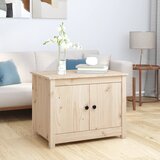  Stolić za kavu 71 x 49 x 55 cm od masivne borovine | shoptok.hr