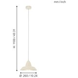 Eglo 49245 - Luster AUCKLAND 1xE27/60W/230V | Eponuda.com