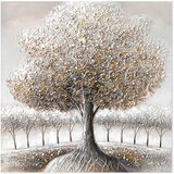 Signes Grimalt Slike, platna Slikanje Drevesa Siva | Shoptok.si