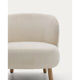 Kave Home Krem fotelja od bouclé tkanine Ulit – | shoptok.hr