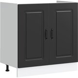  Kuhinjski ormarić s pohranom Kalmar Crna 80 x 46 x 81,5 cm | Eponuda.com