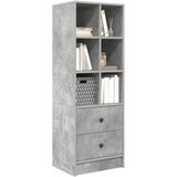  Highboard s ladicama Betonski sivi 45,5 x 34 x 127 cm | Eponuda.ba