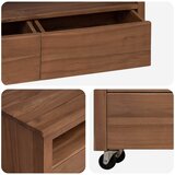  ormar 110 x 30 x 40 cm Prirodna Čvrsto teak drvo | shoptok.hr
