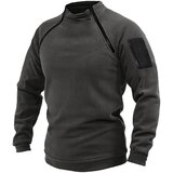 Dewberry 90777 Mens Fleece with Arm Pocket-Smoked | Shoptok.si
