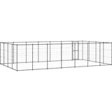 vidaXL vanjski kavez za pse čelični 33,88 m² | shoptok.hr