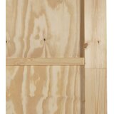  Klizna vrata ORKDAL 86 x 211 cm Masivna borovina Prirodna | shoptok.hr
