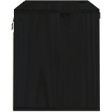  Zidni ormarić crni 60 x 30 x 35 cm od masivne borovine | shoptok.hr