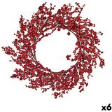  Coroană de Crăciun Crvena Plastika 48 x 10 x 48 cm (6 kom.) Cijene