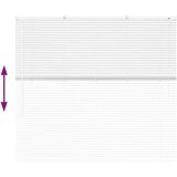  Zavjesa za prozor sa zavjesama Ostalo Bijela 80 x 130 cm Aluminij | shoptok.hr