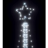 vidaXL LED božićno drvce 525 LED hladno bijelo 302 cm | shoptok.hr