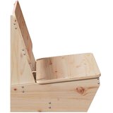 vidaXL Vrtni stoli 2 kosa 60x64x70,5 cm masivni les borovega lesa | Shoptok.si