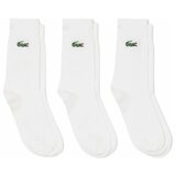 Lacoste Dokolenke Ra9247 Crew Socks Bela Cene