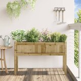  Vrtne sadilice s nogama 110x31x70 cm od impregnirane borovine | shoptok.hr