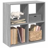 Pregrada regal za knjige boja hrasta 69,5x29x69,5 cm drveni Cijene