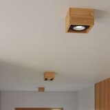  Sollux SL.0916 - Plafonska svetiljka QUATRO 2xGU10/40W/230V bukva | Eponuda.com