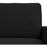 SOFA Kavč 2 pcs Črna Splošne dimenzije: 222 x 80 x 82 cm (Š x G x V), (5000143254) | Shoptok.si