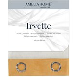  Curtain IRVETTE color white eyelets voile, velvet 140x250 ameliahome | shoptok.hr