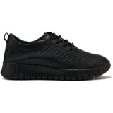 Shelvt Black openwork leather shoes by Sergio Leone | Eponuda.ba