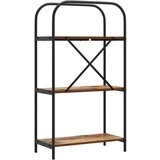 vidaXL Knjižna polica Star les 60 x 30 x 109 cm Konstruiran les | Shoptok.si